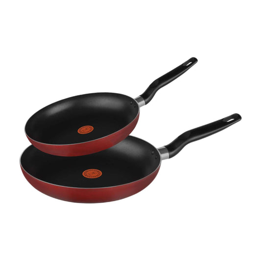 Juego de Sartenes T-fal 2 Piezas Rojo 231300M23
