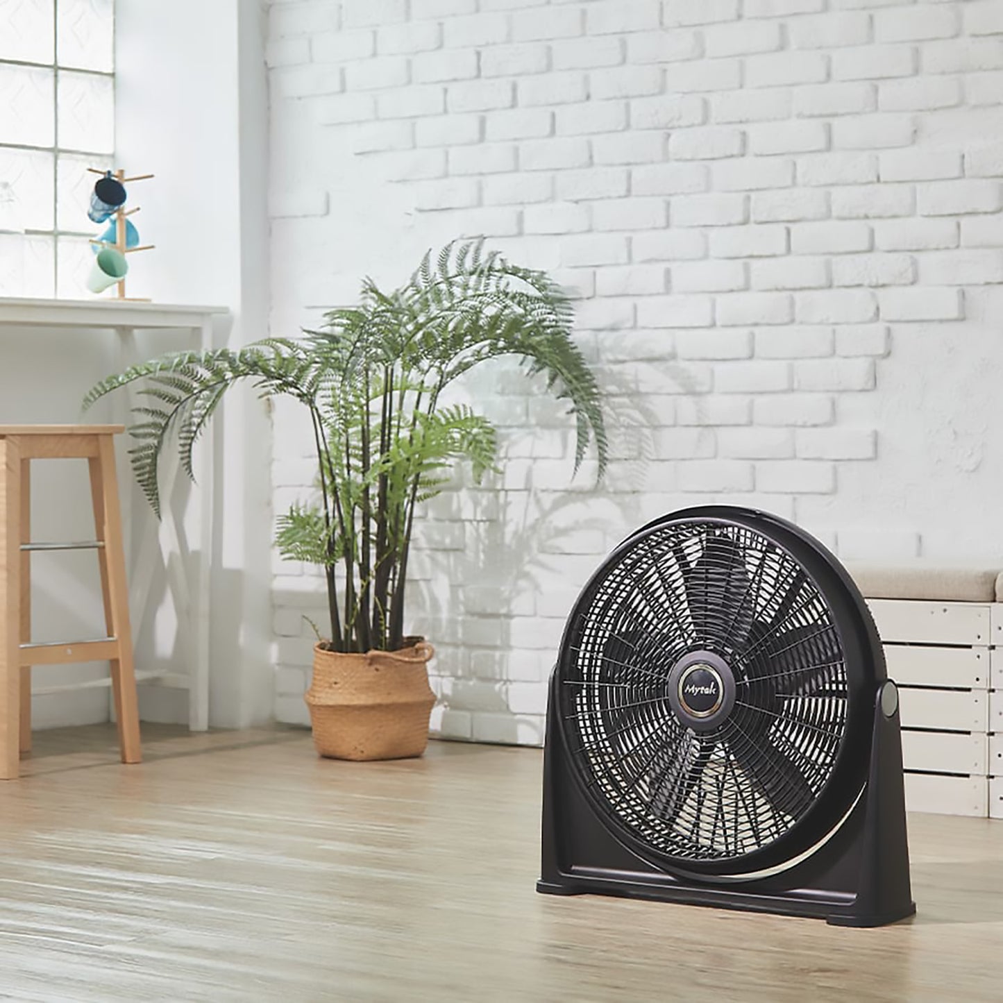 Ventilador de Piso Mytek 20 Pulgadas Negro 2 en 1 3409