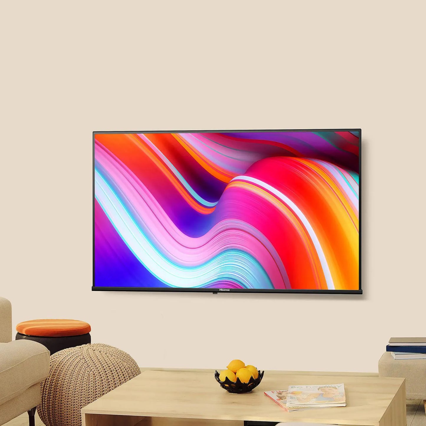 Televisión Pantalla 43 Pulgadas Hisense Smart TV FHD 43A43KV