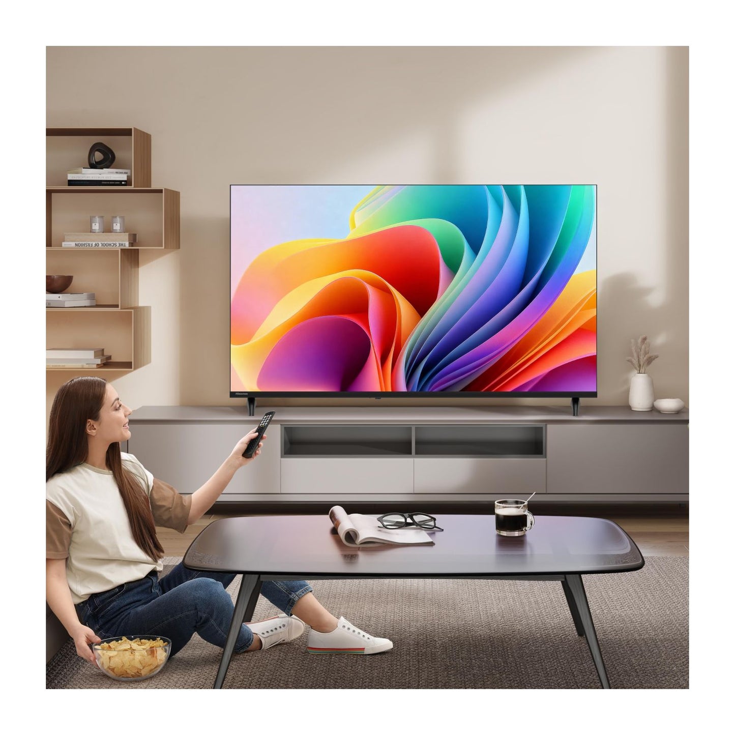Televisión Pantalla 43 Pulgadas Hisense Smart TV FHD 43A4SV