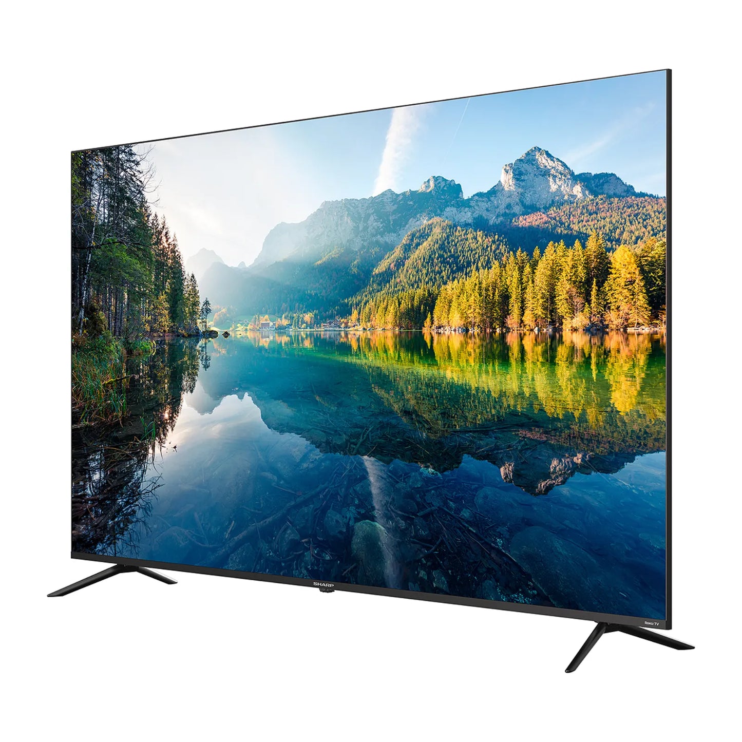 Televisión Pantalla 86 Pulgadas Sharp Roku TV 4K UHD 4TC86EL8UR