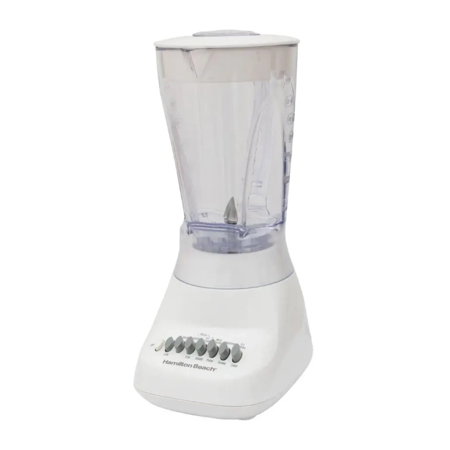 Licuadora Hamilton Beach Vaso de Plástico 1.5 Litros Blanca 50166G