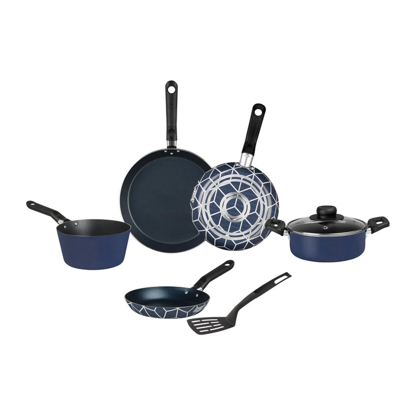 Batería de Cocina Ecko One 7 Piezas Azul 58524