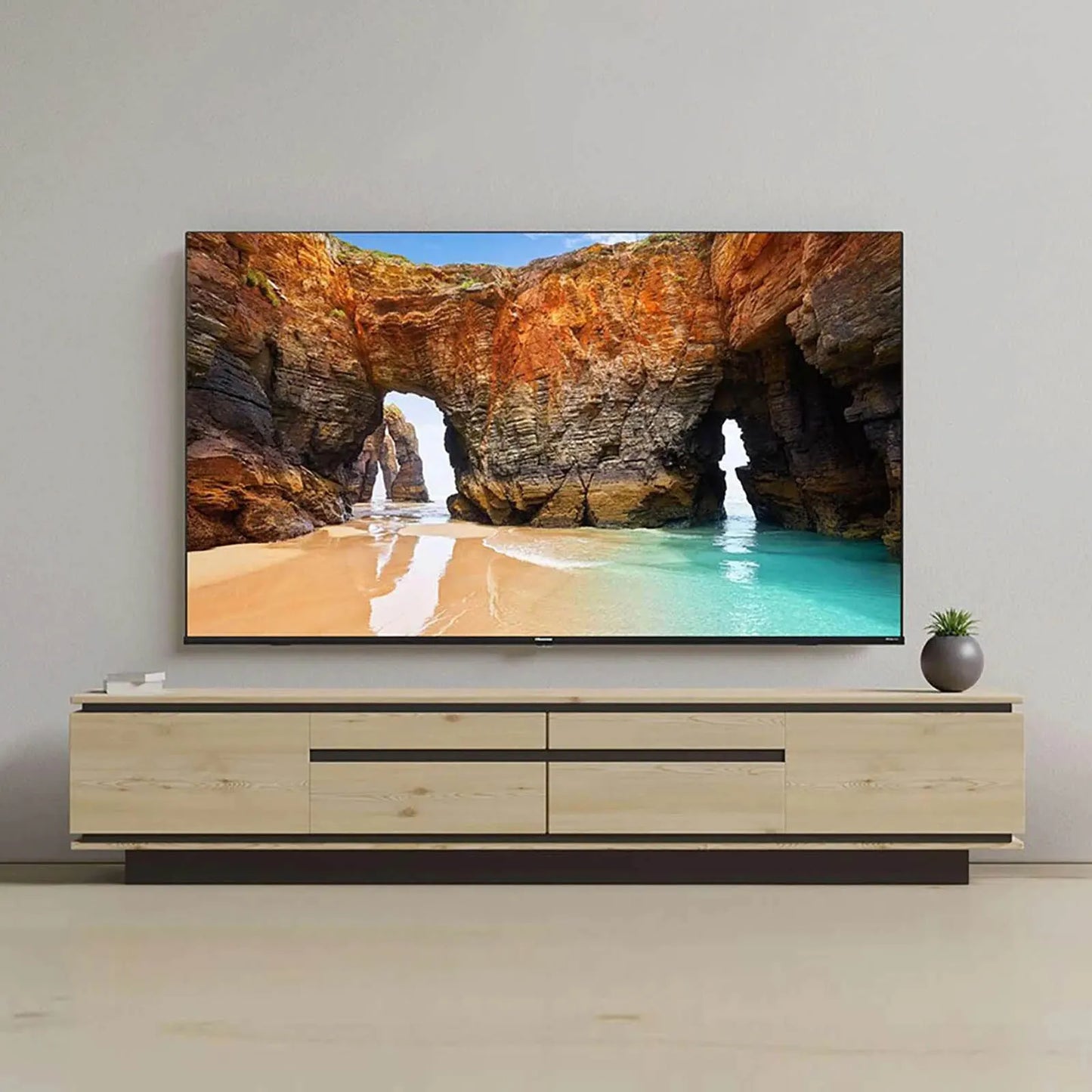 Televisión Pantalla 58 Pulgadas Hisense Smart TV Roku 4K UHD 58A6GR