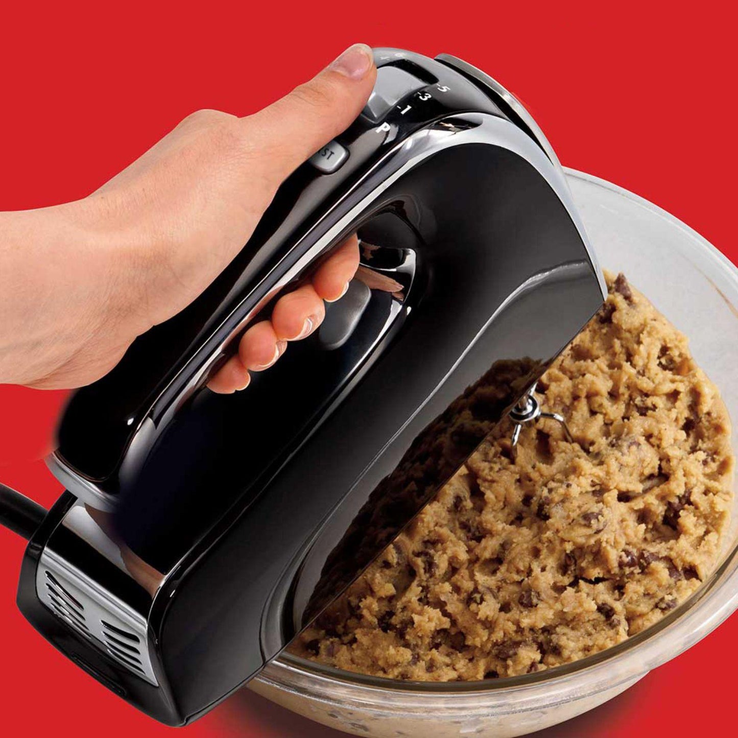 Batidora de Mano Hamilton Beach 6 Velocidades Negra 62620