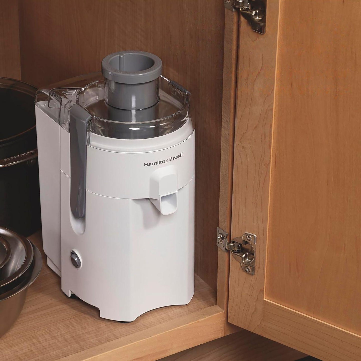 Extractor de Jugos Hamilton Beach HealthSmart Blanco 67501