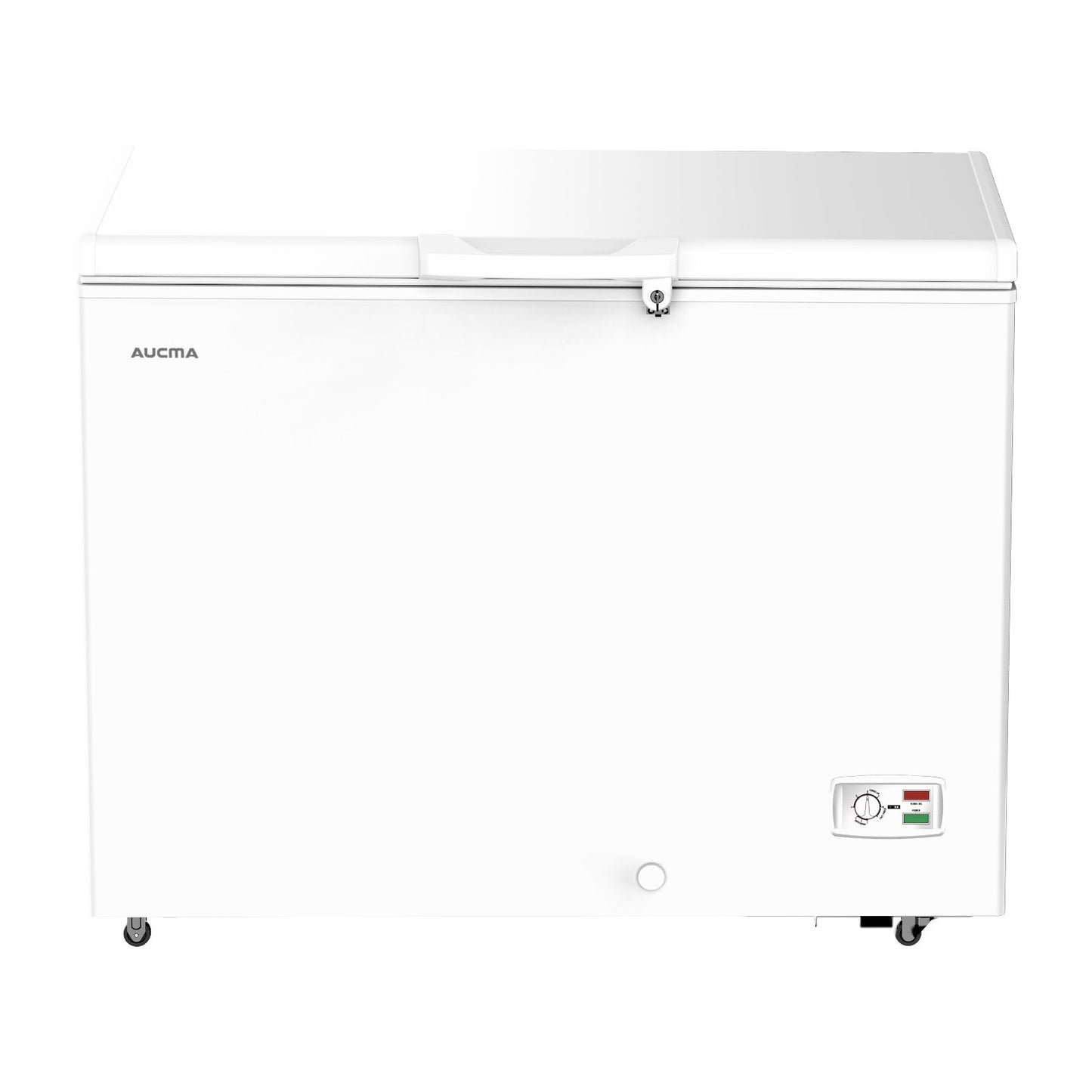 Congelador Horizontal Aucma 11 Pies Cúbicos Blanco AFCF11WWGWL