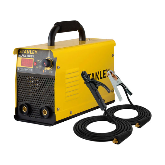 Soldadora Profesional Stanley MMA TIG 127V 220V ALPHA-7000-BV