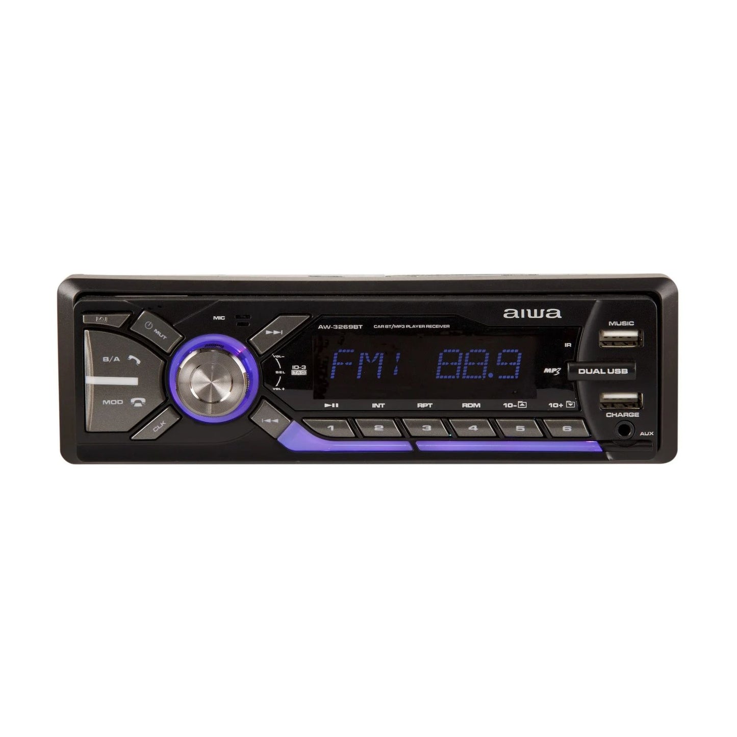 Autoestéreo Bluetooth Aiwa AW-3269BT