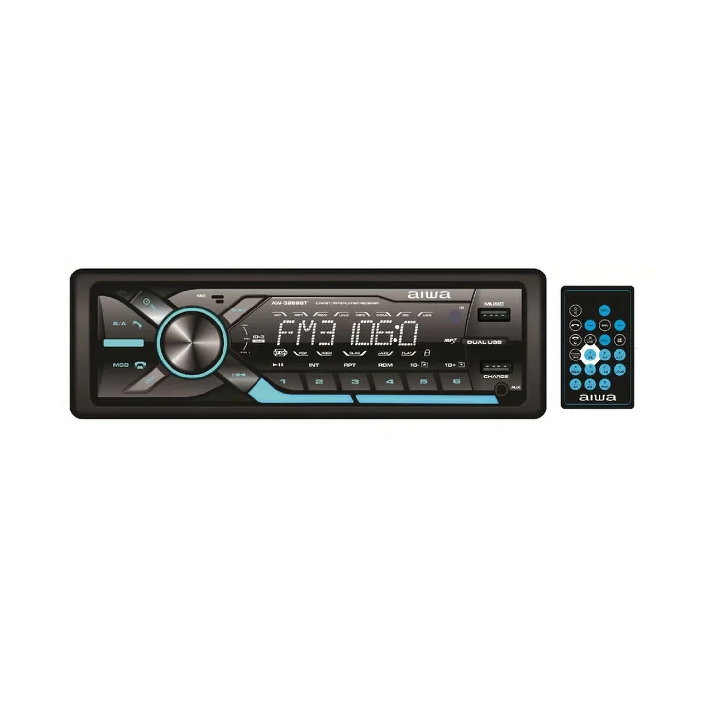Autoestéreo Bluetooth Aiwa AW-3269BT
