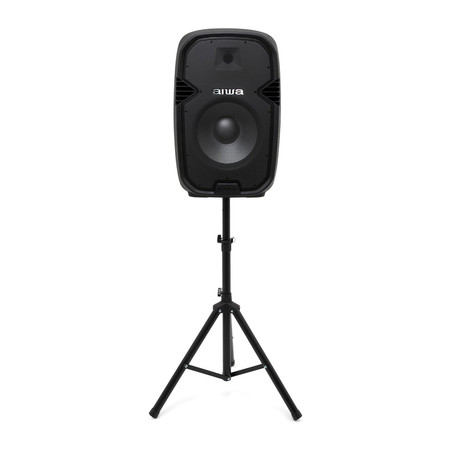 Bafle 15 Pulgadas Aiwa 1000W con Micrófono y Tripié AWSP15TWL