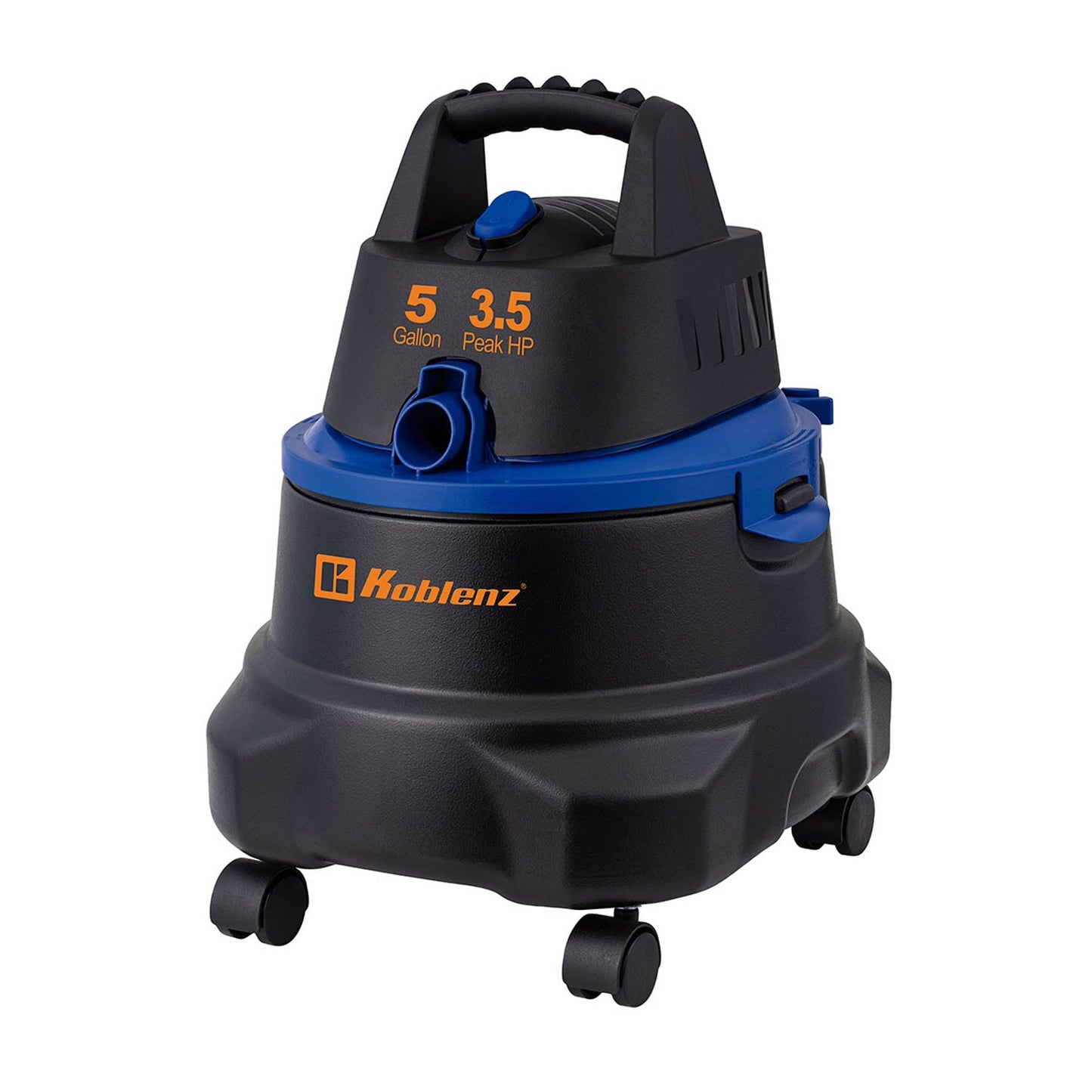 Aspiradora de Alta Potencia Seco / Mojado 5 Galones Koblenz WD-5MA