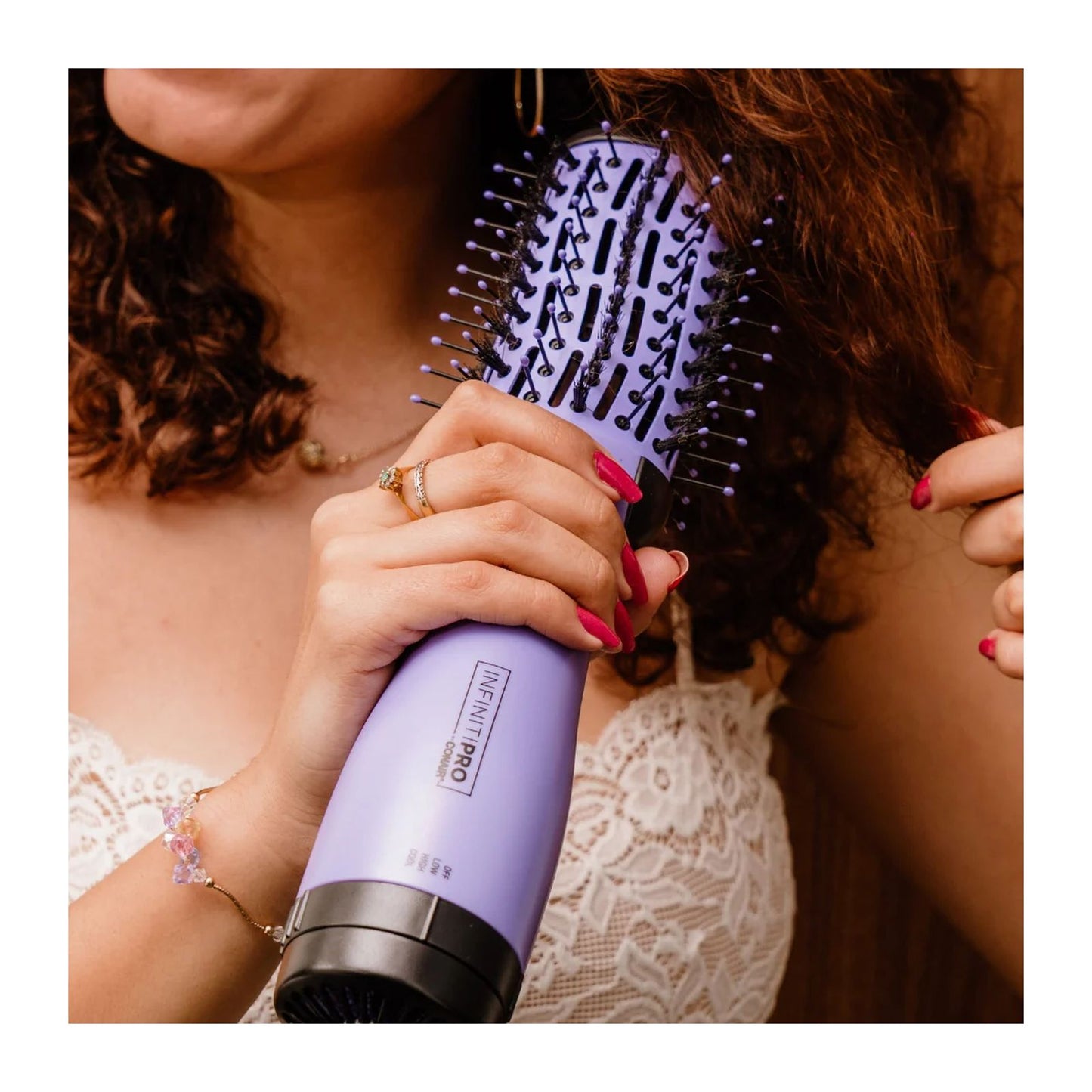 Cepillo de Aire Conair Infiniti Pro Morado BC114LES