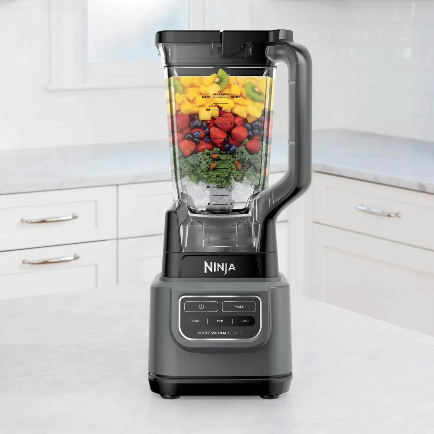 Licuadora Ninja Classic Vaso de Plástico 2.1 Litros Gris BE200