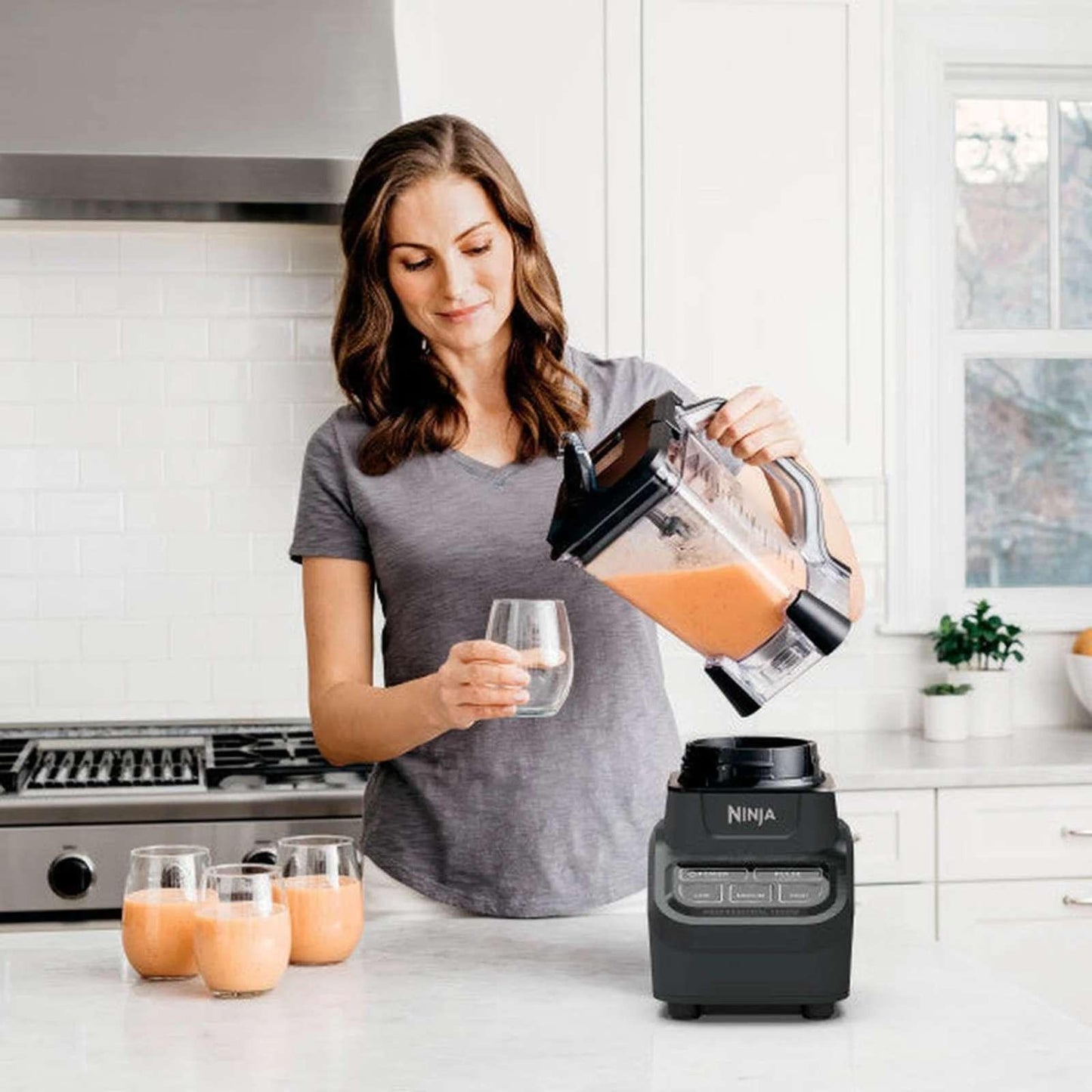 Licuadora Profesional Ninja 4 Velocidades Negra BL710WM-NEGRO