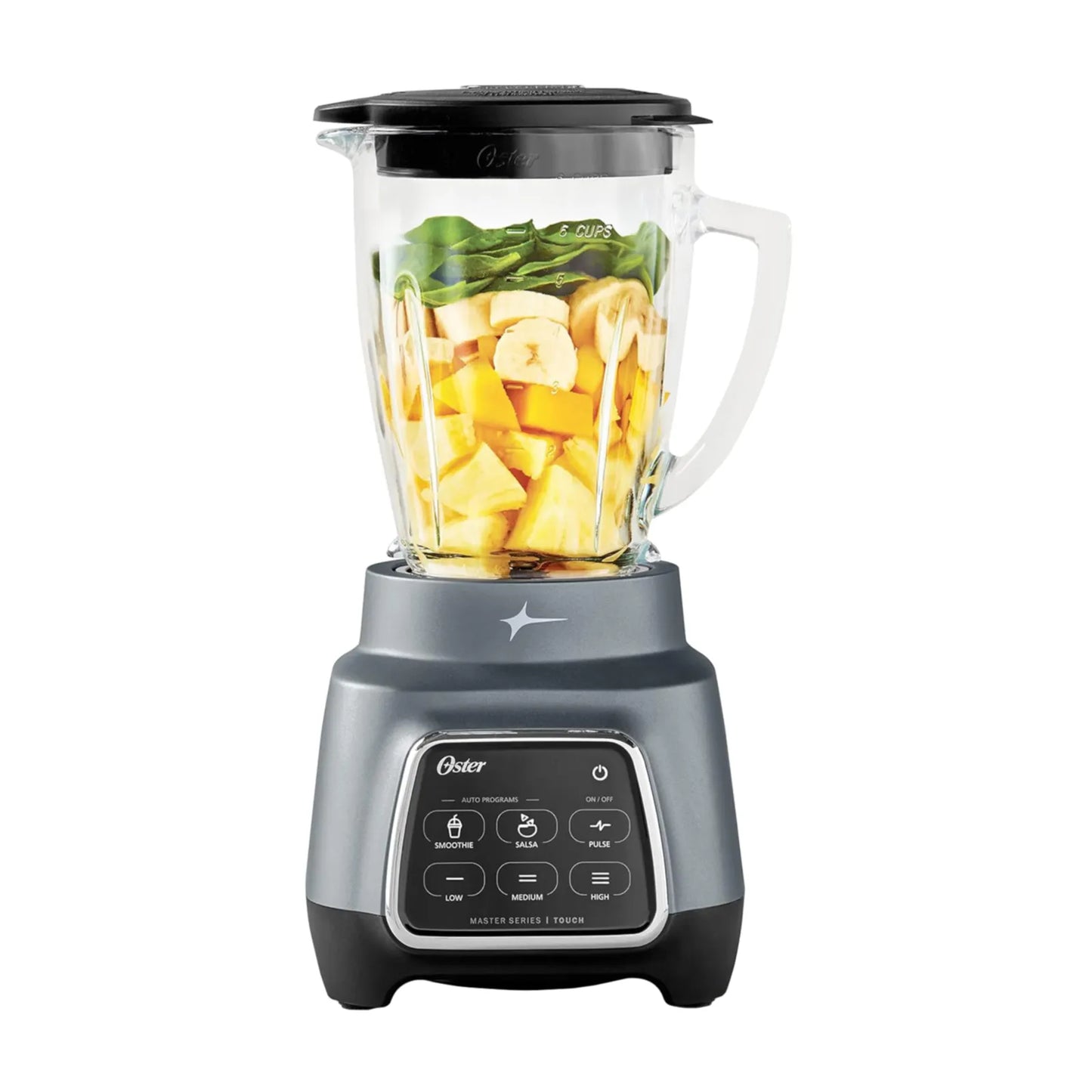 Licuadora Oster Vaso de Vidrio 1.4 Litros Gris BLSTJJGT0
