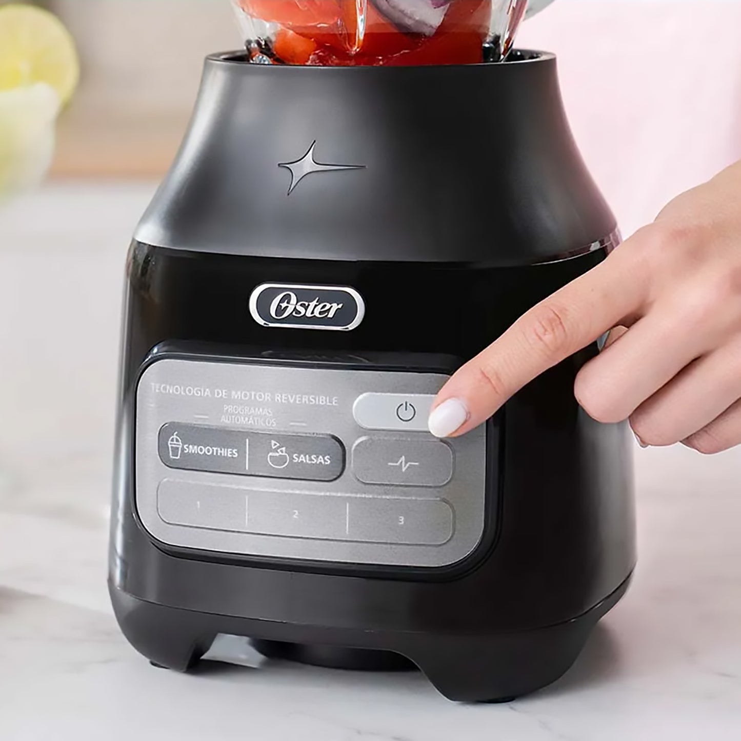 Licuadora Oster Vaso de Vidrio 1.5 Litros BLSTPEG-BRT