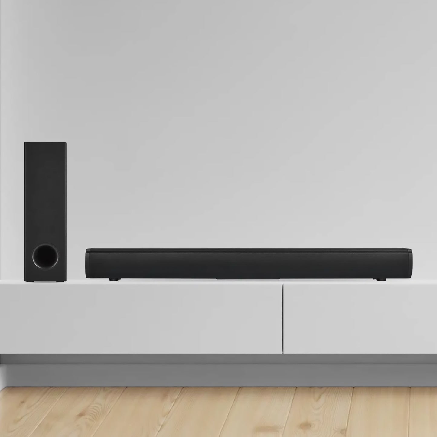Barra de Sonido TCL 2.1 Canales con Subwoofer Negro S332W