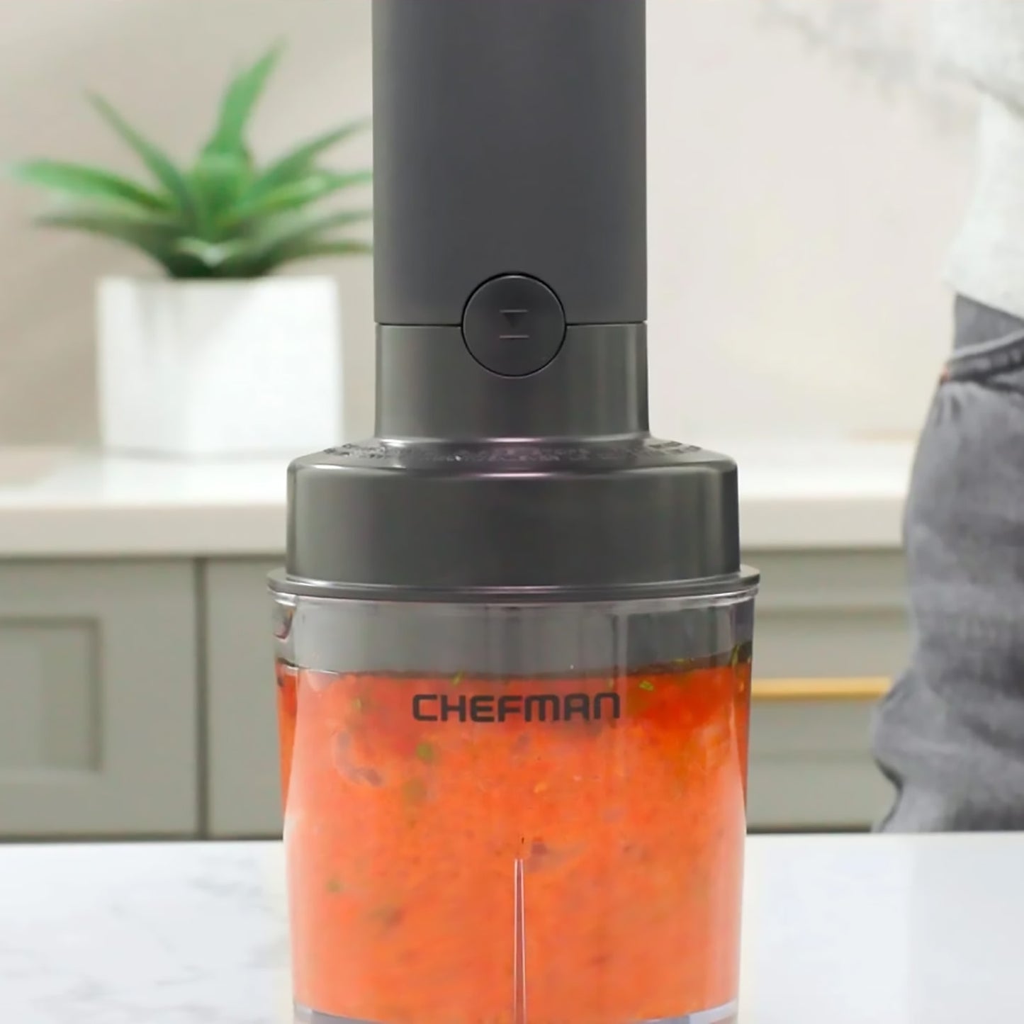 Batidora de Inmersión Chefman Inalámbrica 5 en 1 RJ19-RS1-BPMX