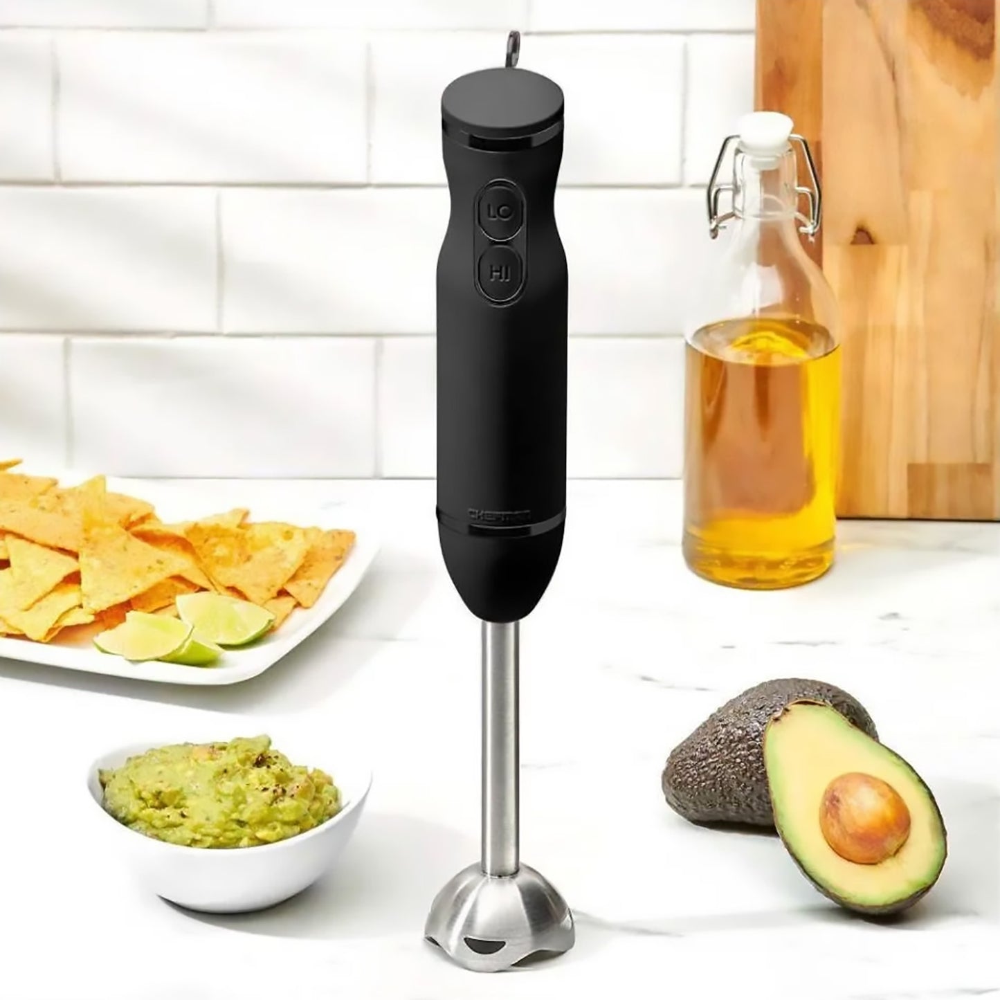 Batidora de Inmersion Chefman Negra RJ19-V3-BLACK
