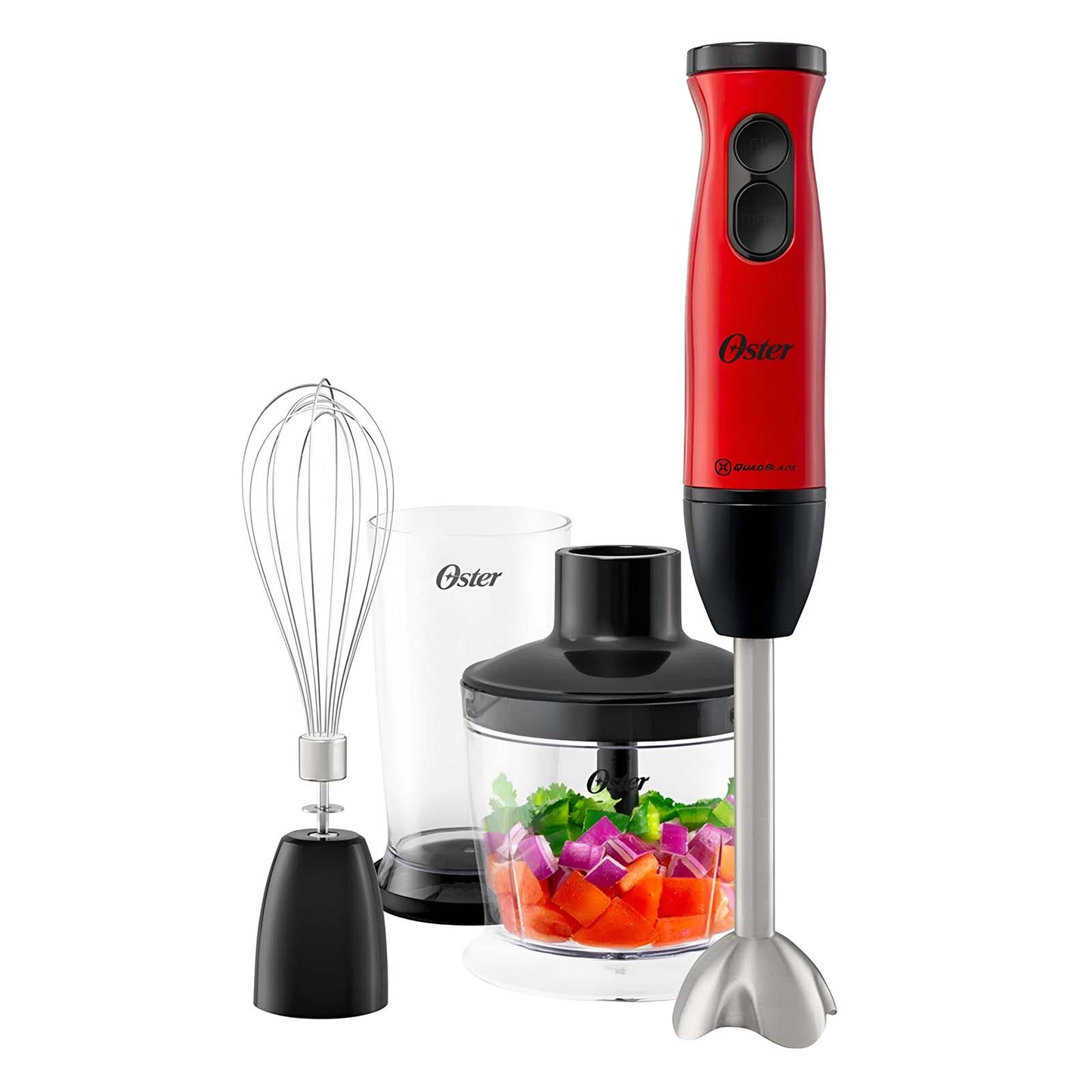 Batidora de Inmersión Oster con Cuchilla Quad FPSTHB-460A