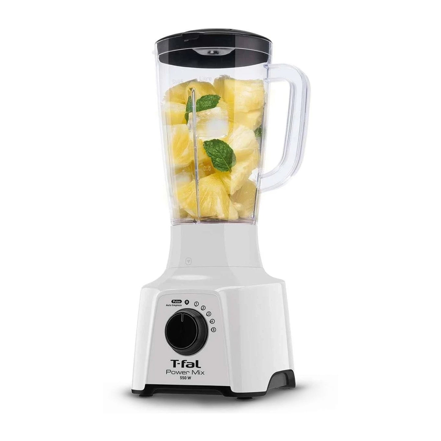 Licuadora Tfal Power Mix Vaso de Plástico 2 Litros Blanca LN2841MXN