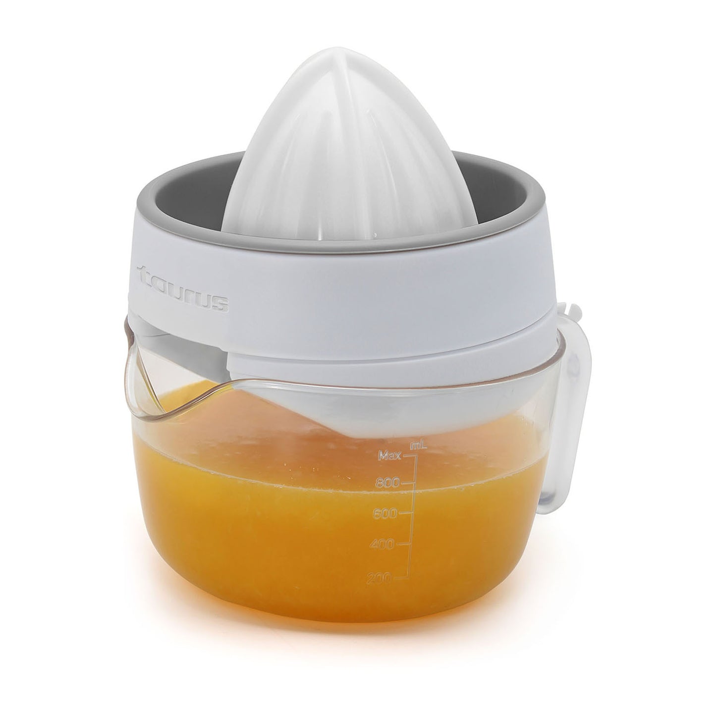 Exprimidor de cítricos Taurus Jarra plástica para bagazo doble sentido de giro CITRUS-800