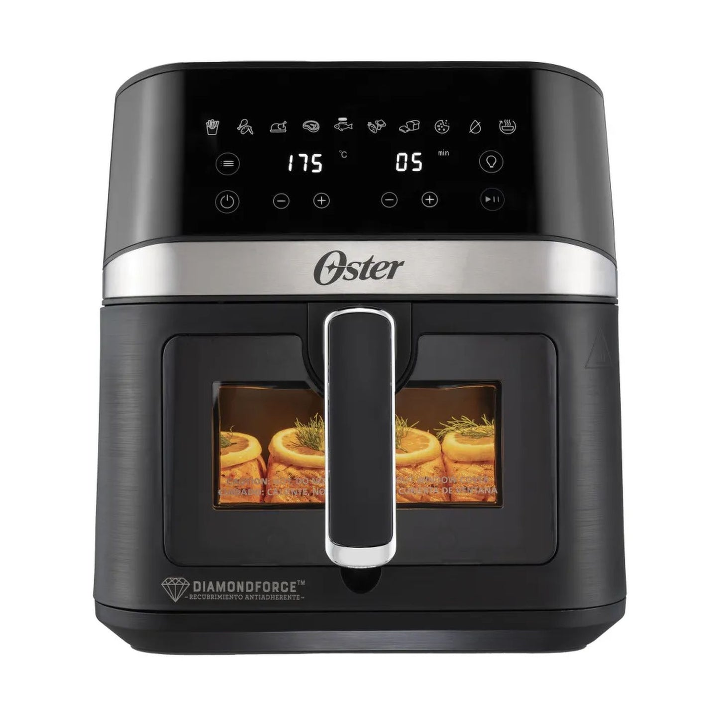 Freidora de Aire Digital Oster DiamondForce 6 Litros Negra CKSTAF60WDDF