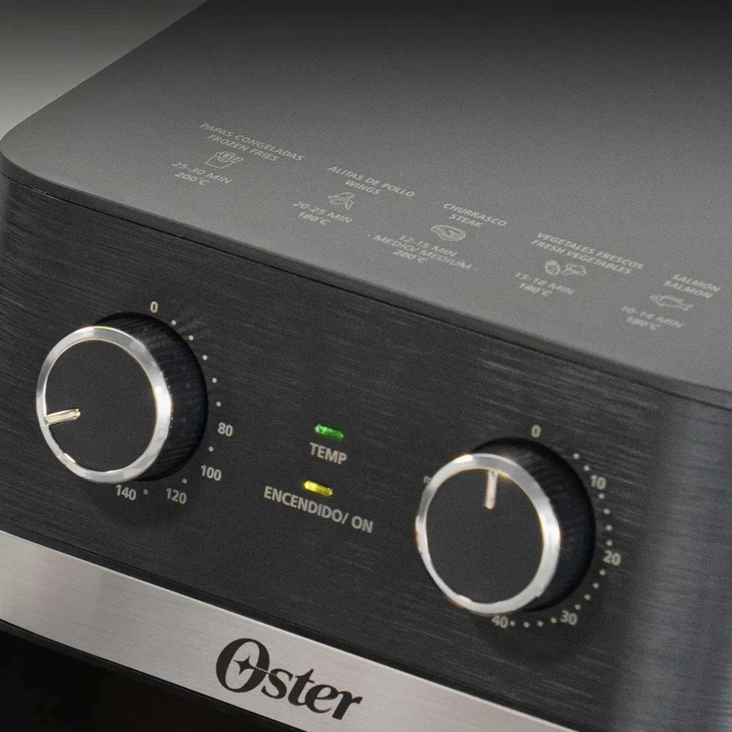 Freidora de Aire Oster DiamondForce 6 Litros Negra CKSTAF60WMDF