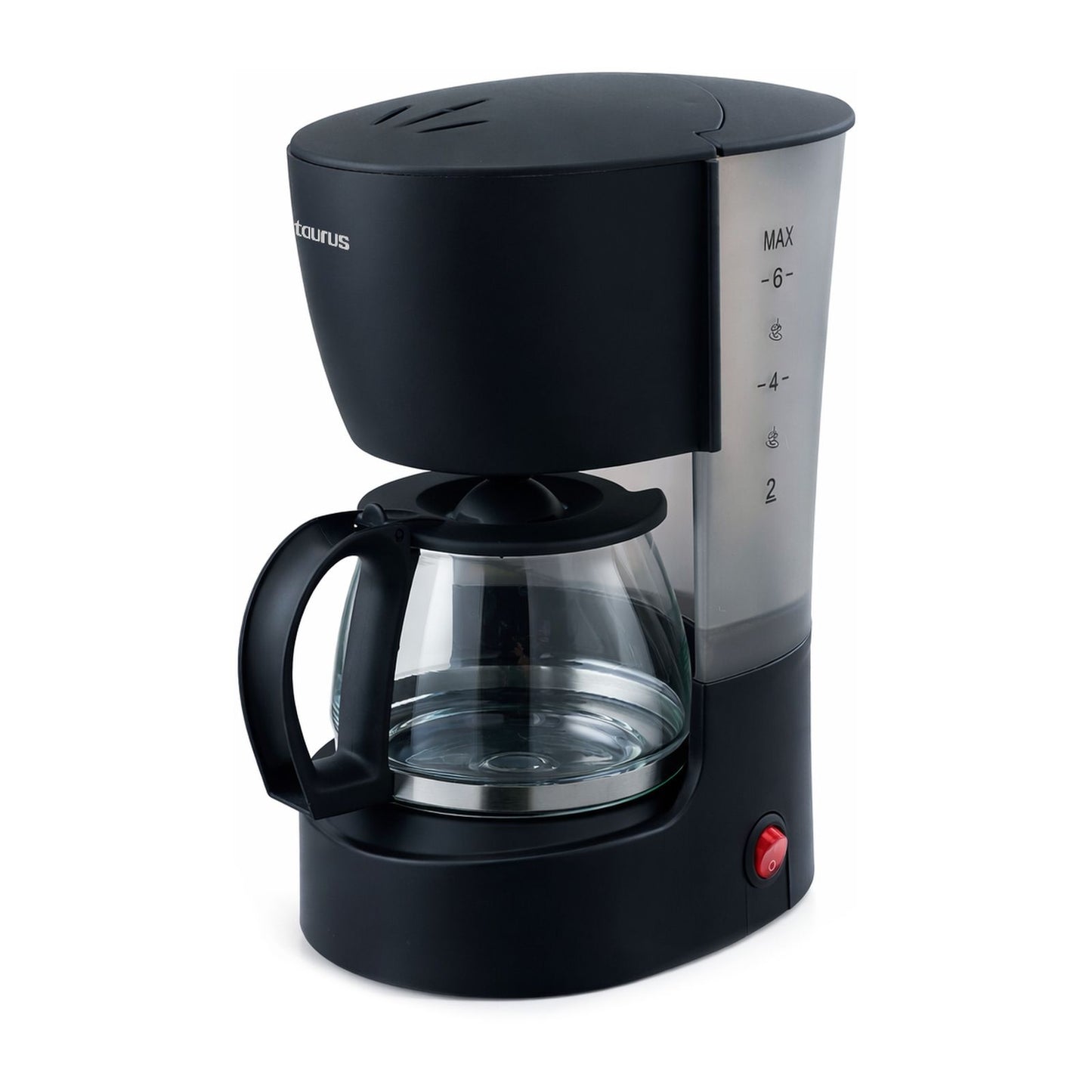Cafetera Taurus Cofeemax 6 Tazas Negra