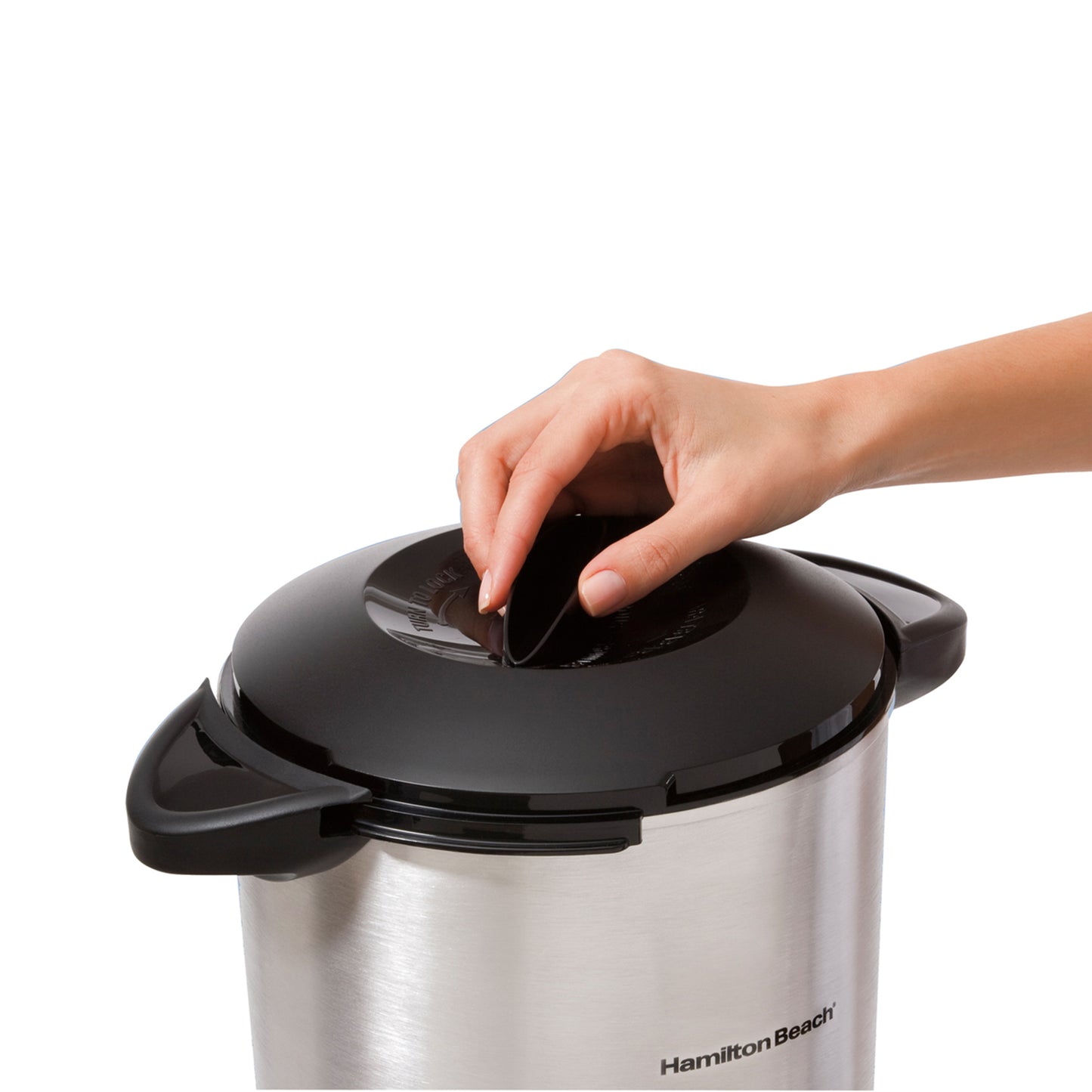 Cafetera de Gran Capacidad Hamilton Beach 45 Tazas Doble Llave 40518