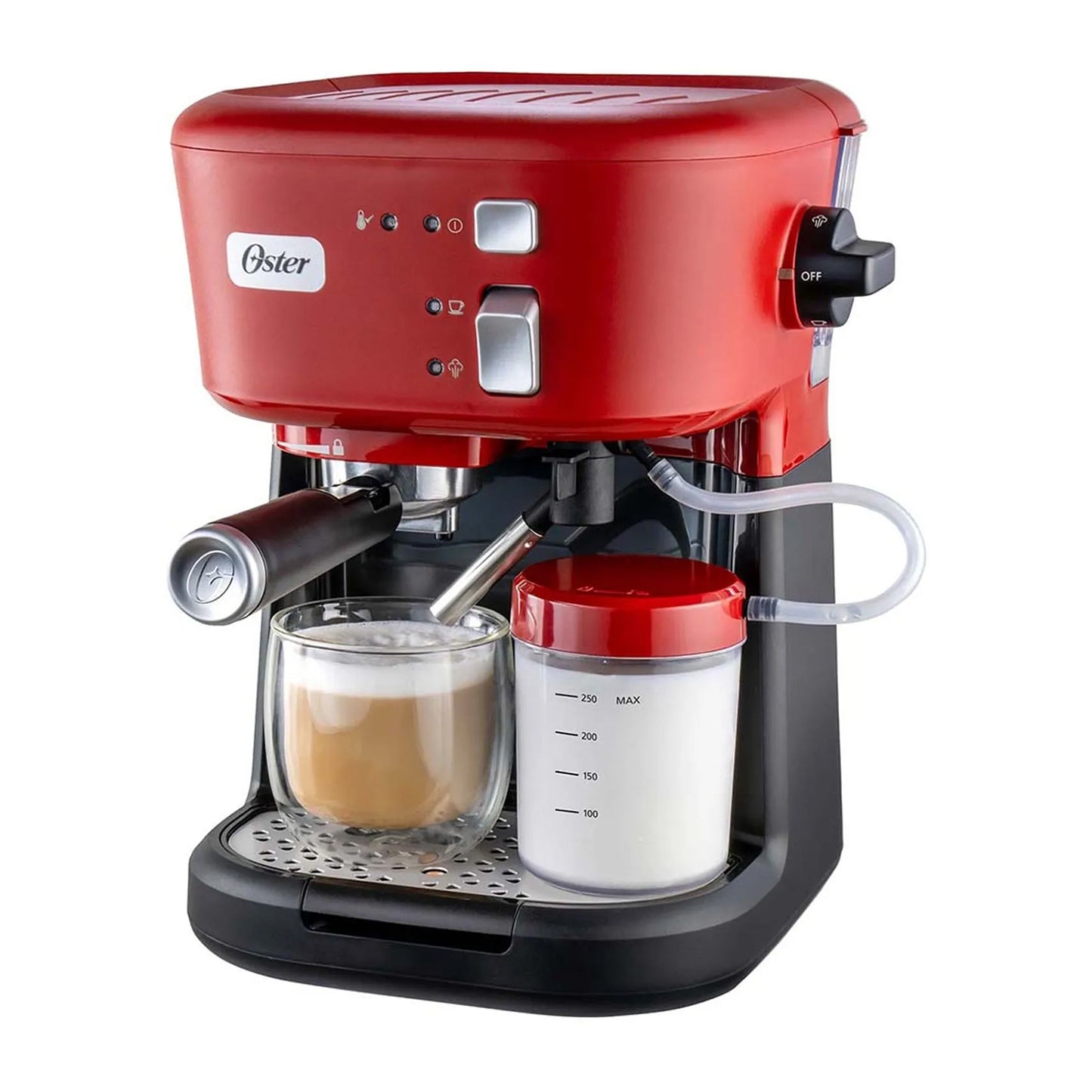Cafetera para Espresso Oster 900 ml Roja BVSTEM5501-RO