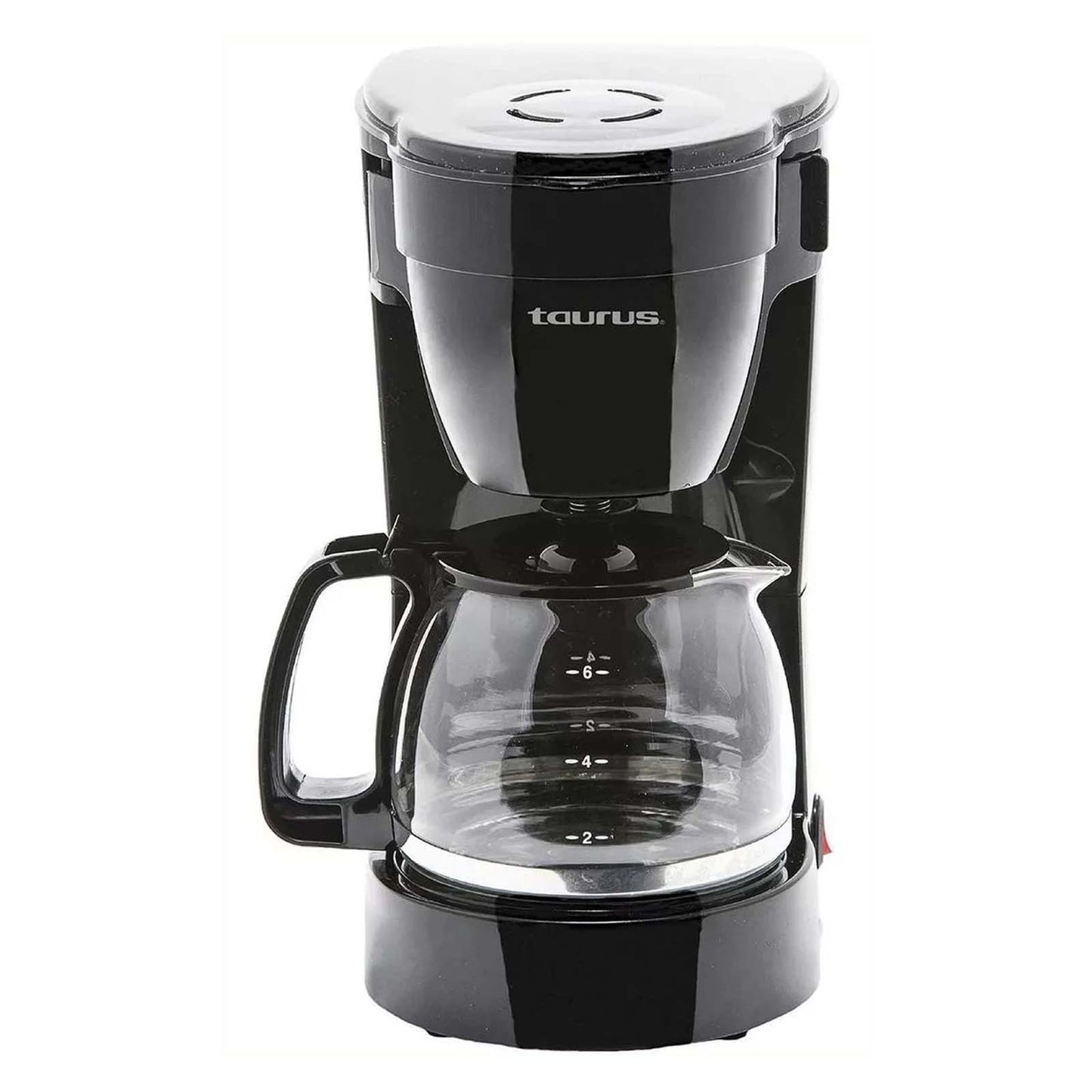 Cafetera con Filtro Permanente 6 Tazas Taurus C6T-BLACK