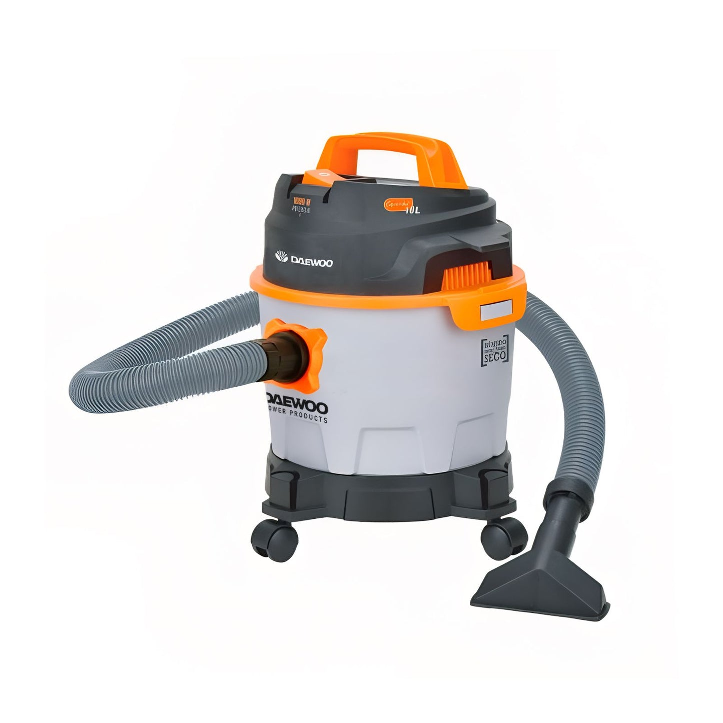 Aspiradora Daewoo 10 Litros para Sólidos y Líquidos Gris DAVC90-10L