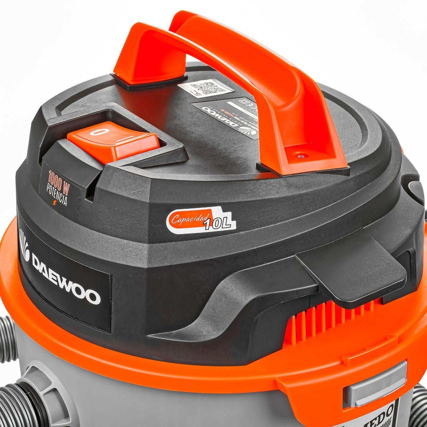 Aspiradora Daewoo 10 Litros para Sólidos y Líquidos Gris DAVC90-10L