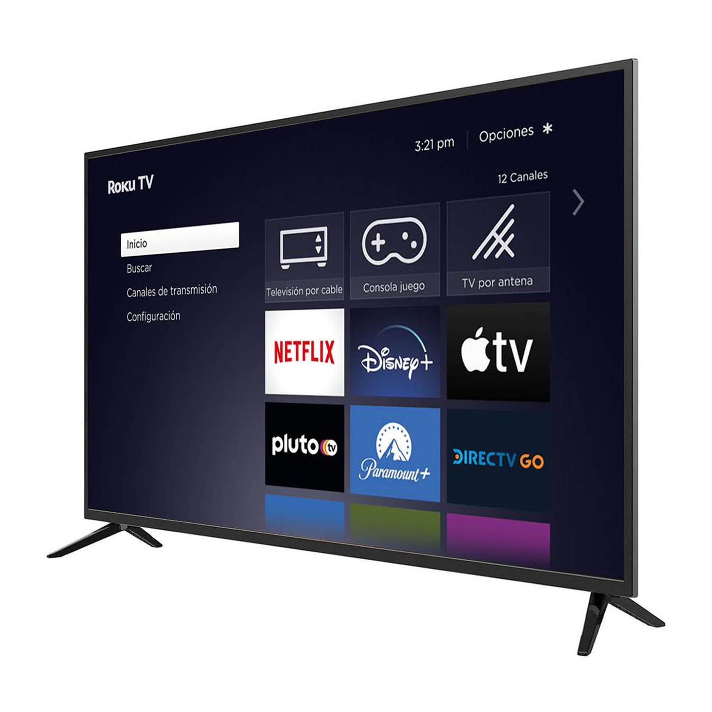 Televisión Pantalla 50 Pulgadas Daewoo Roku TV 4K UHD DAW50UR