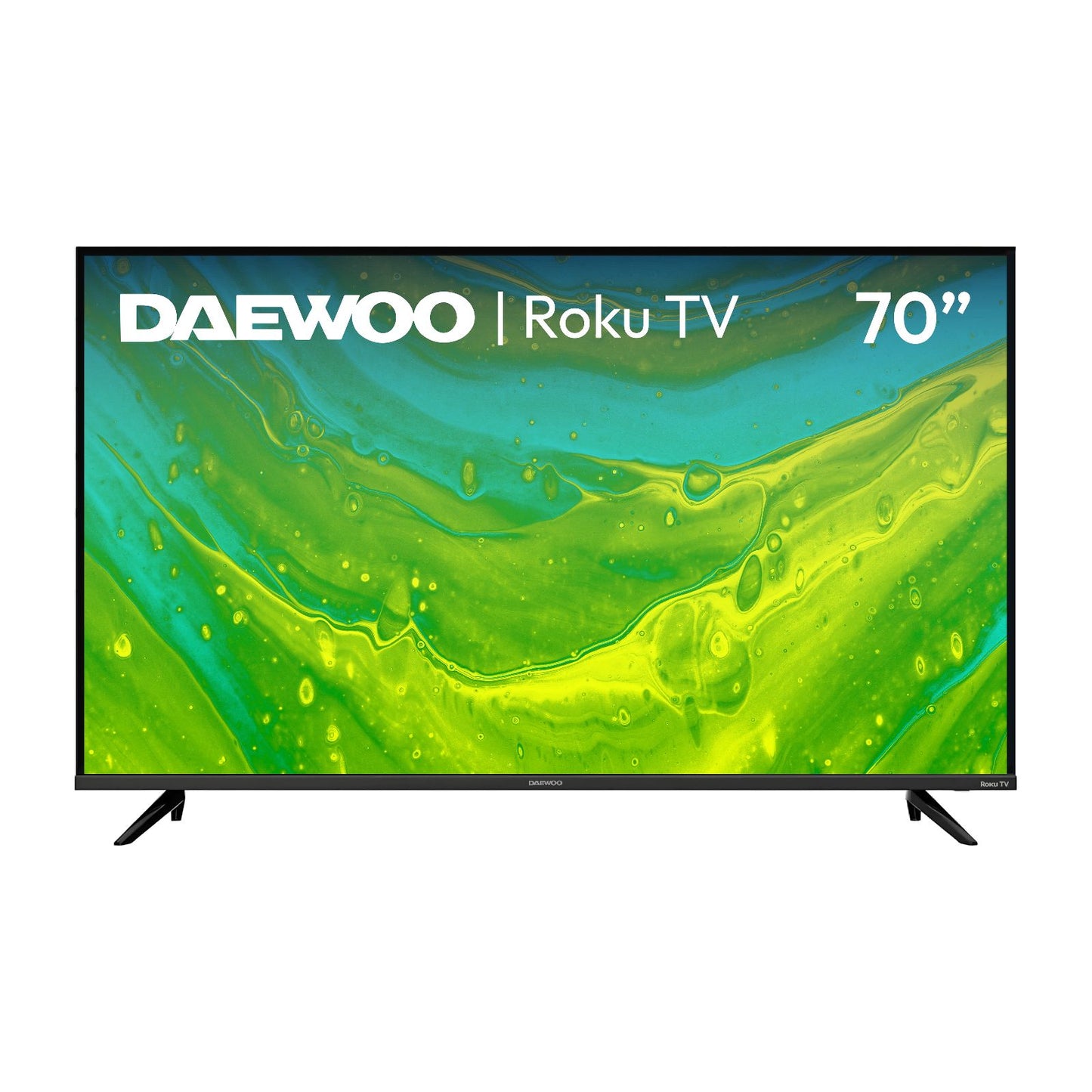 Televisión Pantalla 70 Pulgadas Daewoo Roku TV 4K UHD DAW70UR
