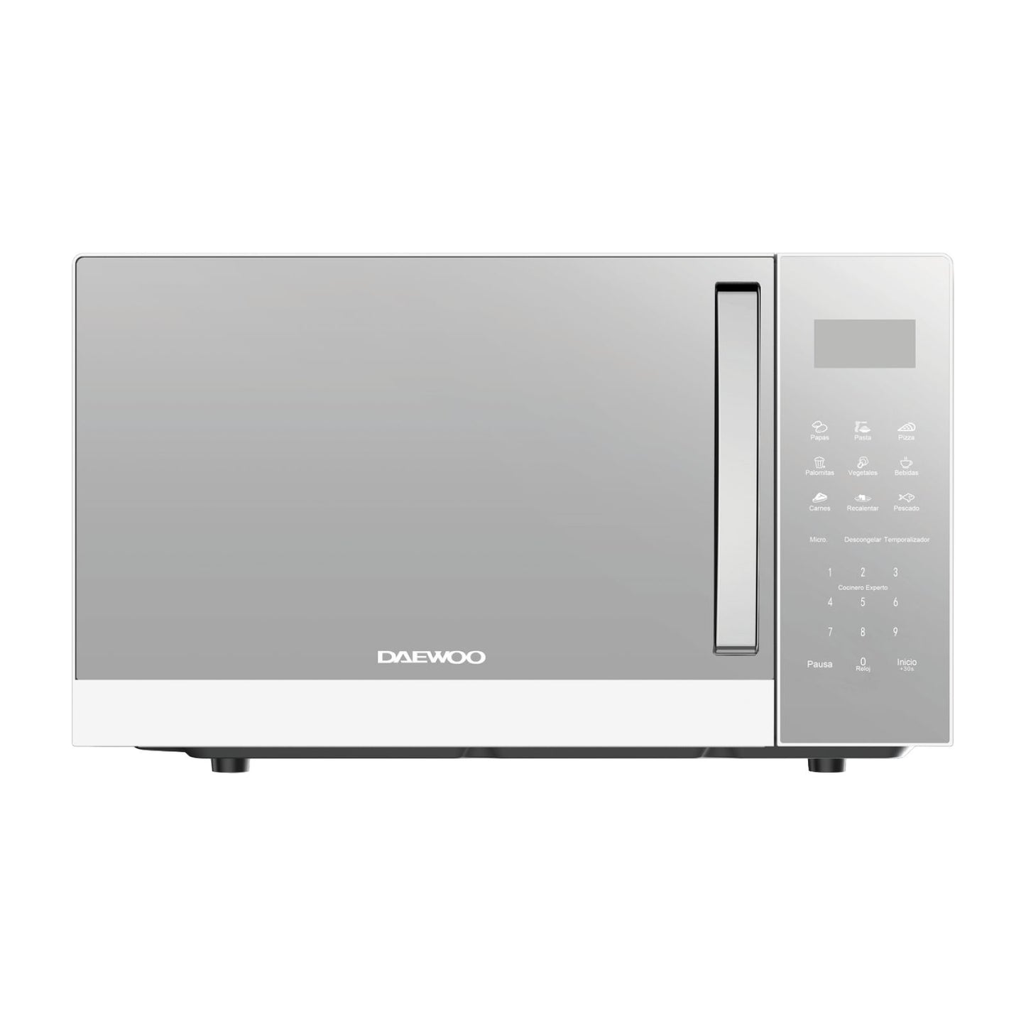 Horno de Microondas Daewoo 0.9 Pies Cúbicos Gris DMM-0920WG