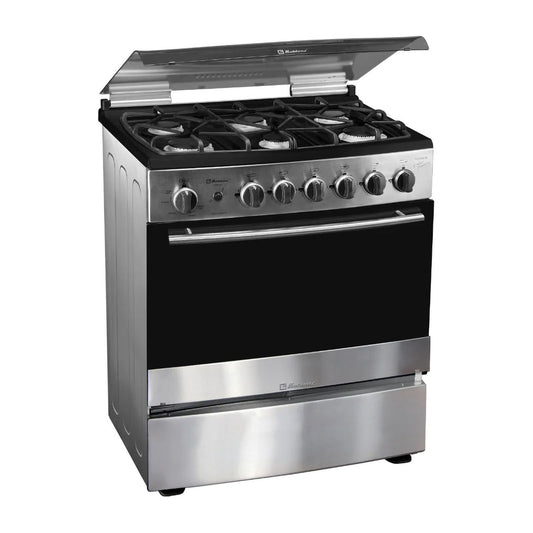 Estufa Koblenz Verona 30 Pulgadas 6 Quemadores Gris EK-501FN