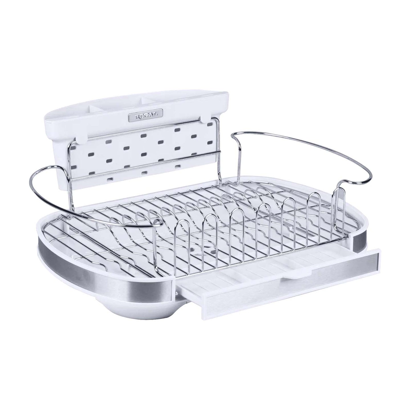 Escurridor Vasconia Regal Blanco con Porta Cubiertos Desmontable 55820-BLANCO