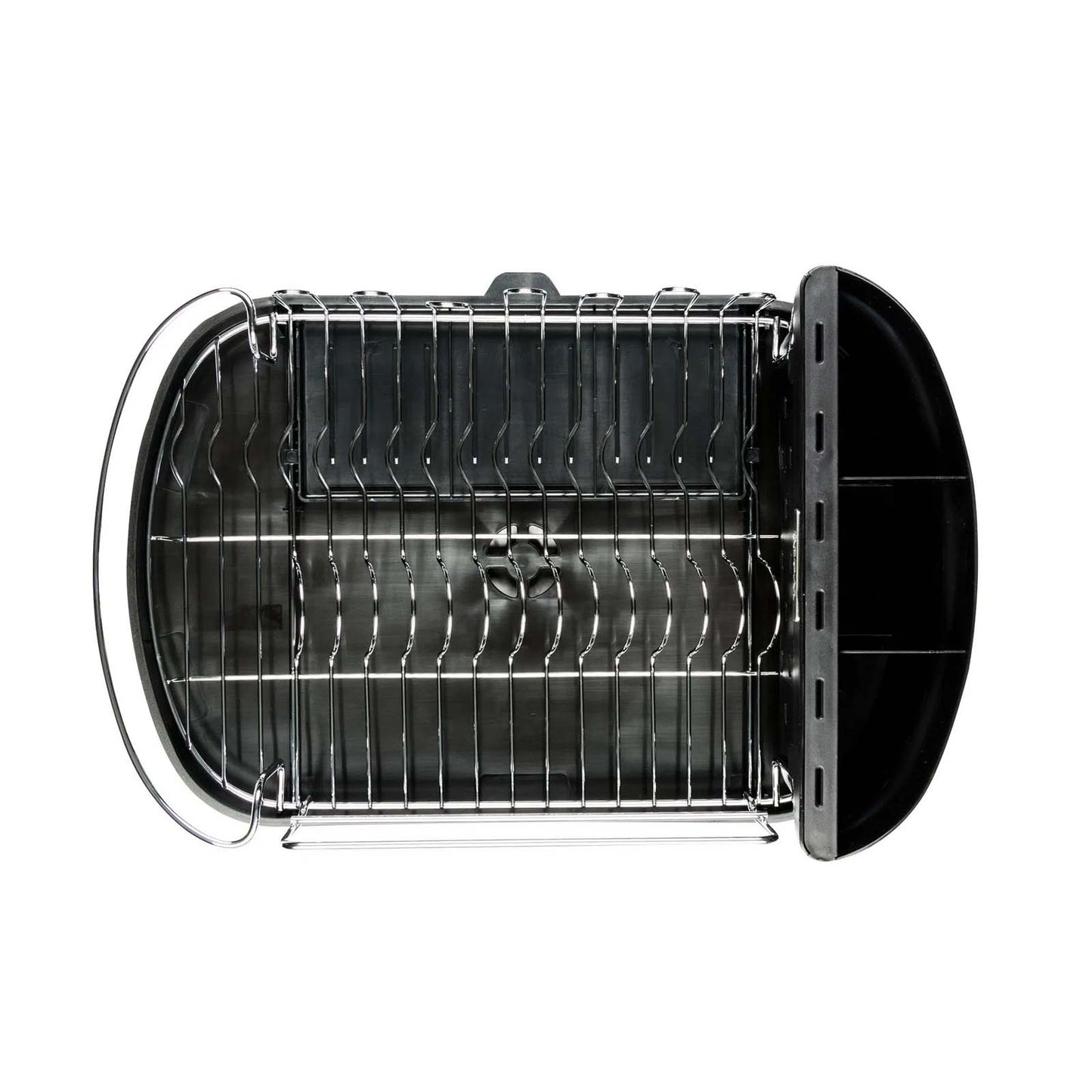 Escurridor Vasconia Regal Negro con Porta Cubiertos Desmontable 55837-NEGRO