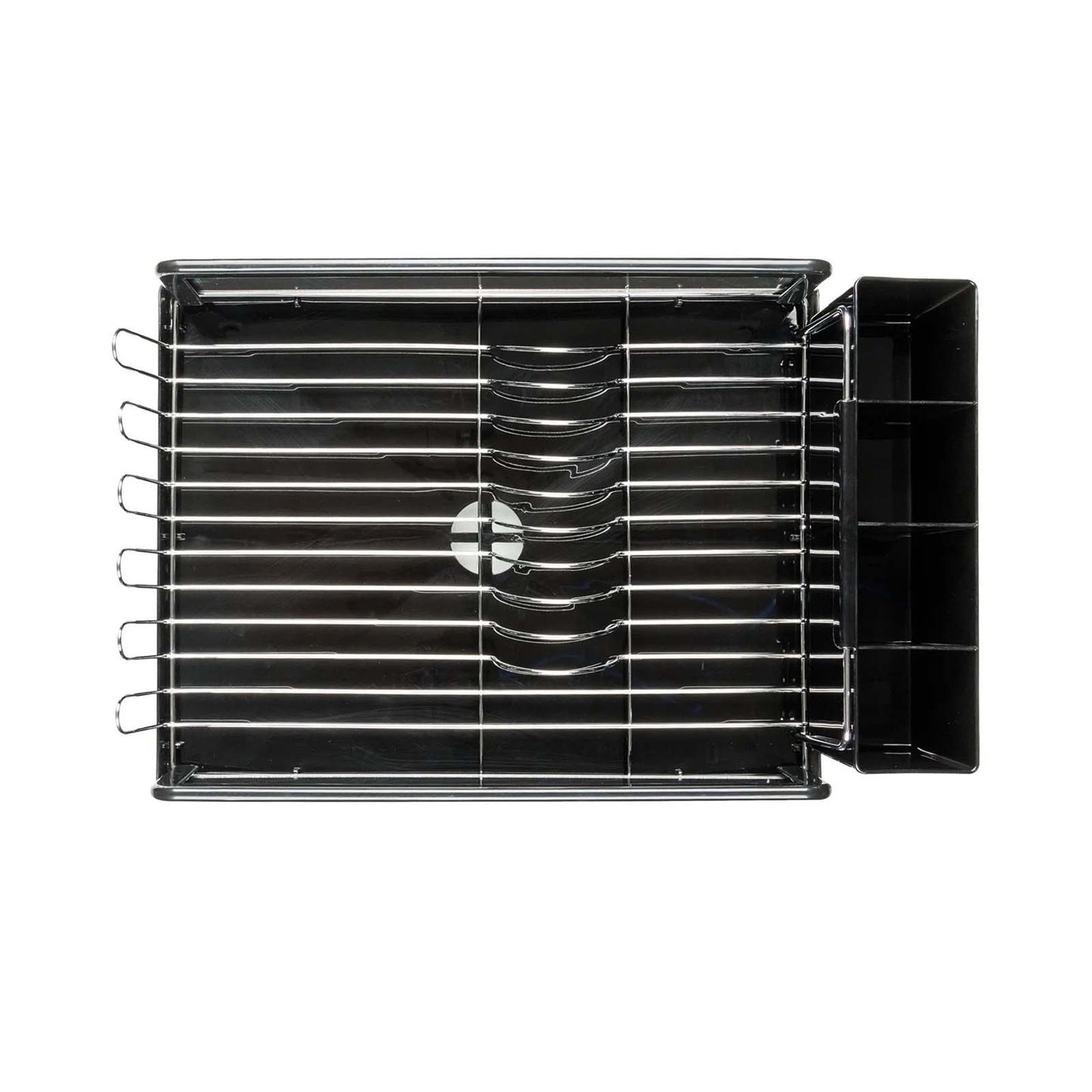 Escurridor Vasconia Regal Negro de Acero Cromado 59644-NEGRO