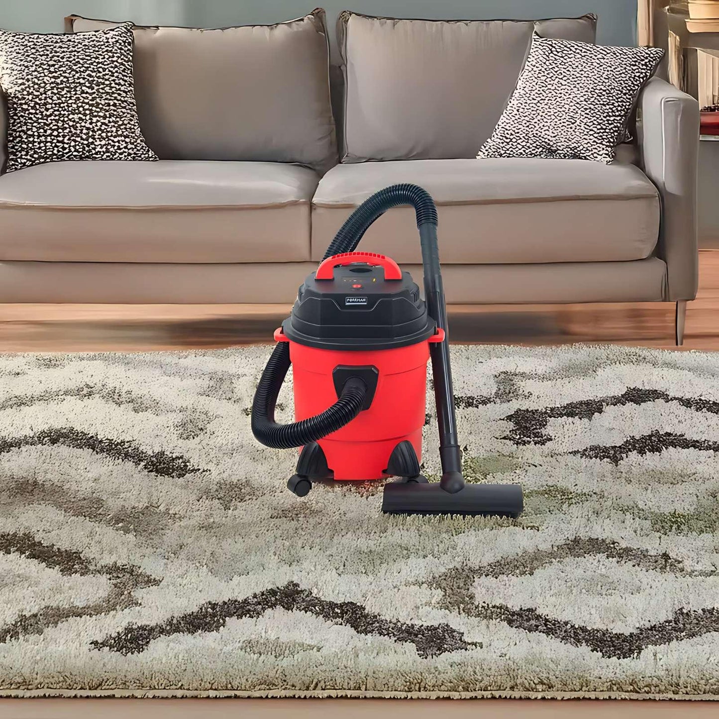 Aspiradora Foreman 15 Litros para Sólidos y Líquidos Roja FOTIGG15L