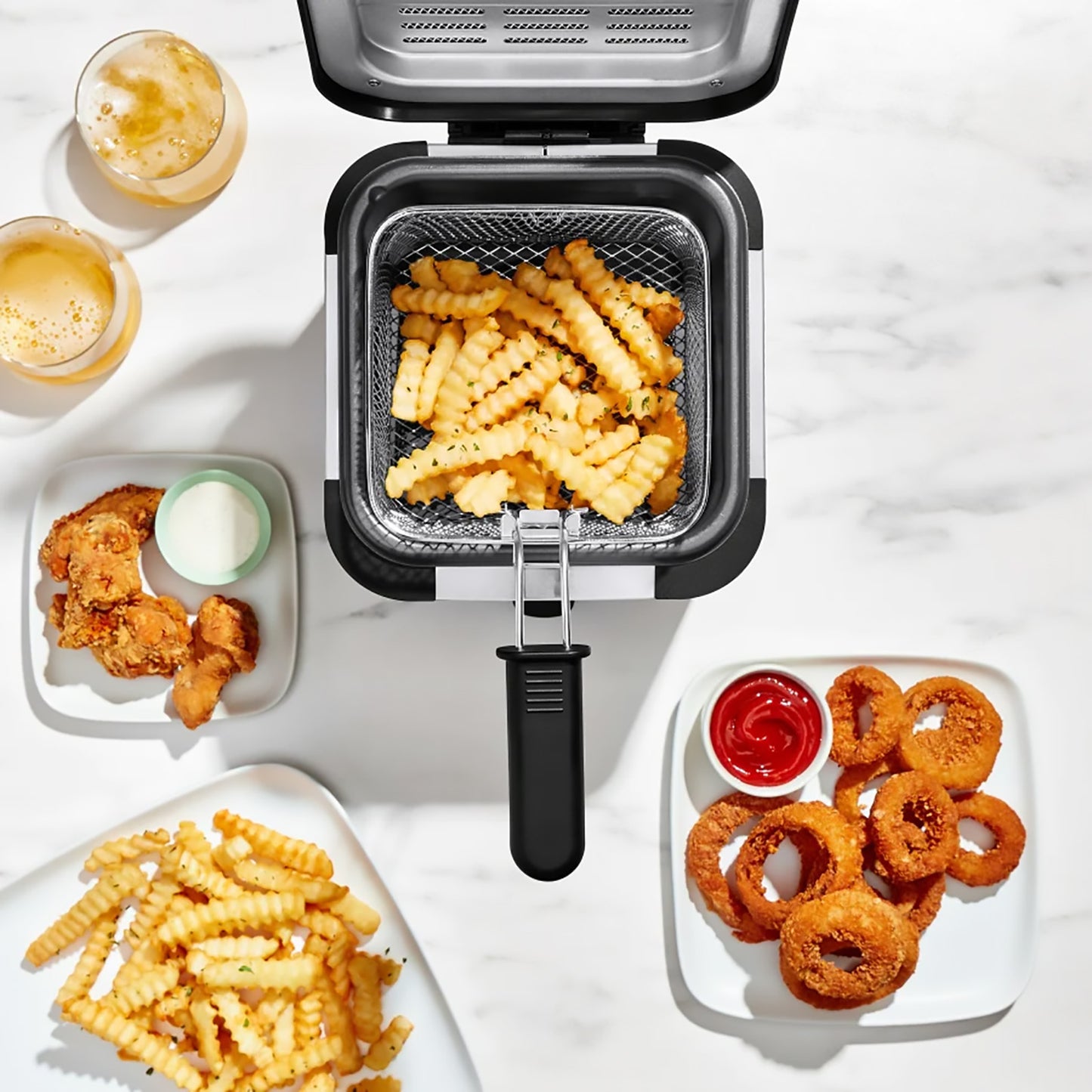 Freidora de Aceite Chefman Fry Guy 1 Litro RJ07-15-SS-MX