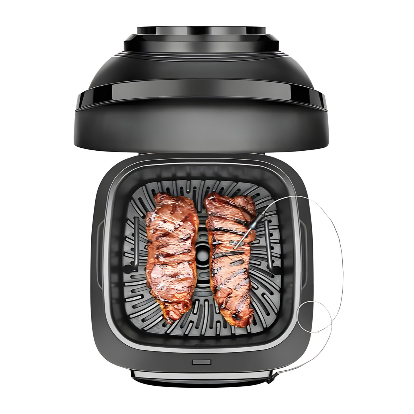 Freidora de Aire Chefman con Parrilla Eléctrica Interior RJ38-AFG-7TP