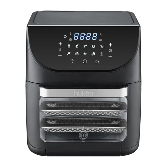 Freidora de Aire Multifuncional MasterChef 12 Litros Negro MK-AFO-12DT