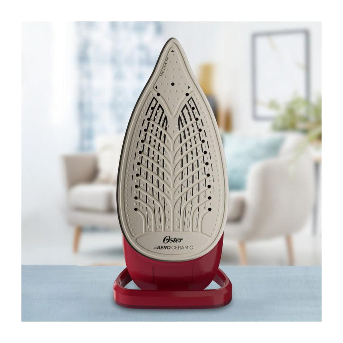 Plancha de Vapor Oster AeroGlide Plus Roja GCSTAC7602