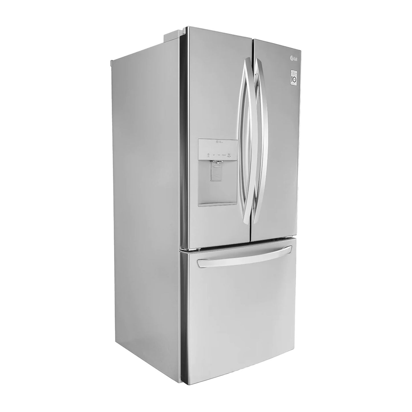 Refrigerador LG 22 Pies Cúbicos French Door Gris GF22WGS