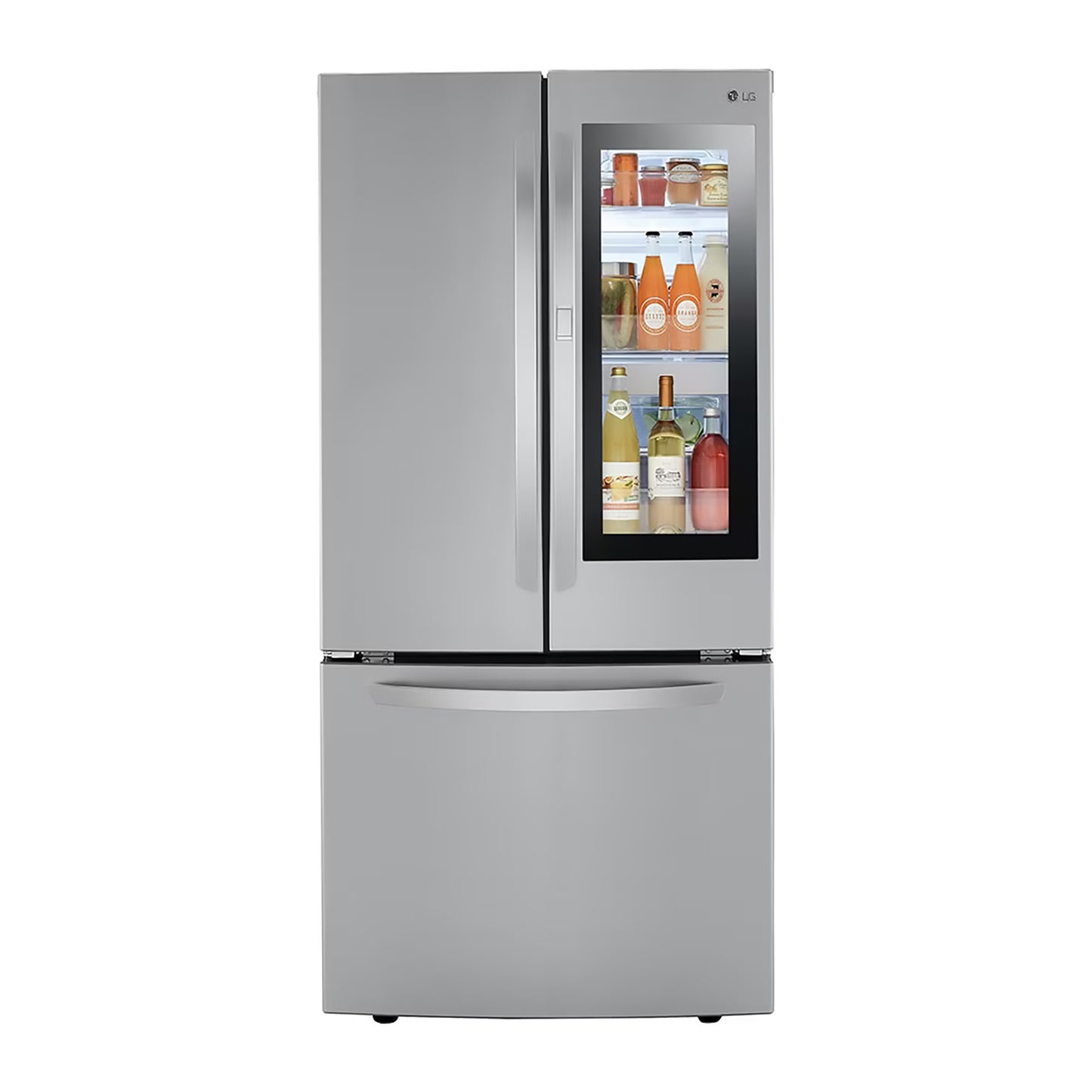 Refrigerador LG 25 Pies Cúbicos French Door Instaview GM25BQS