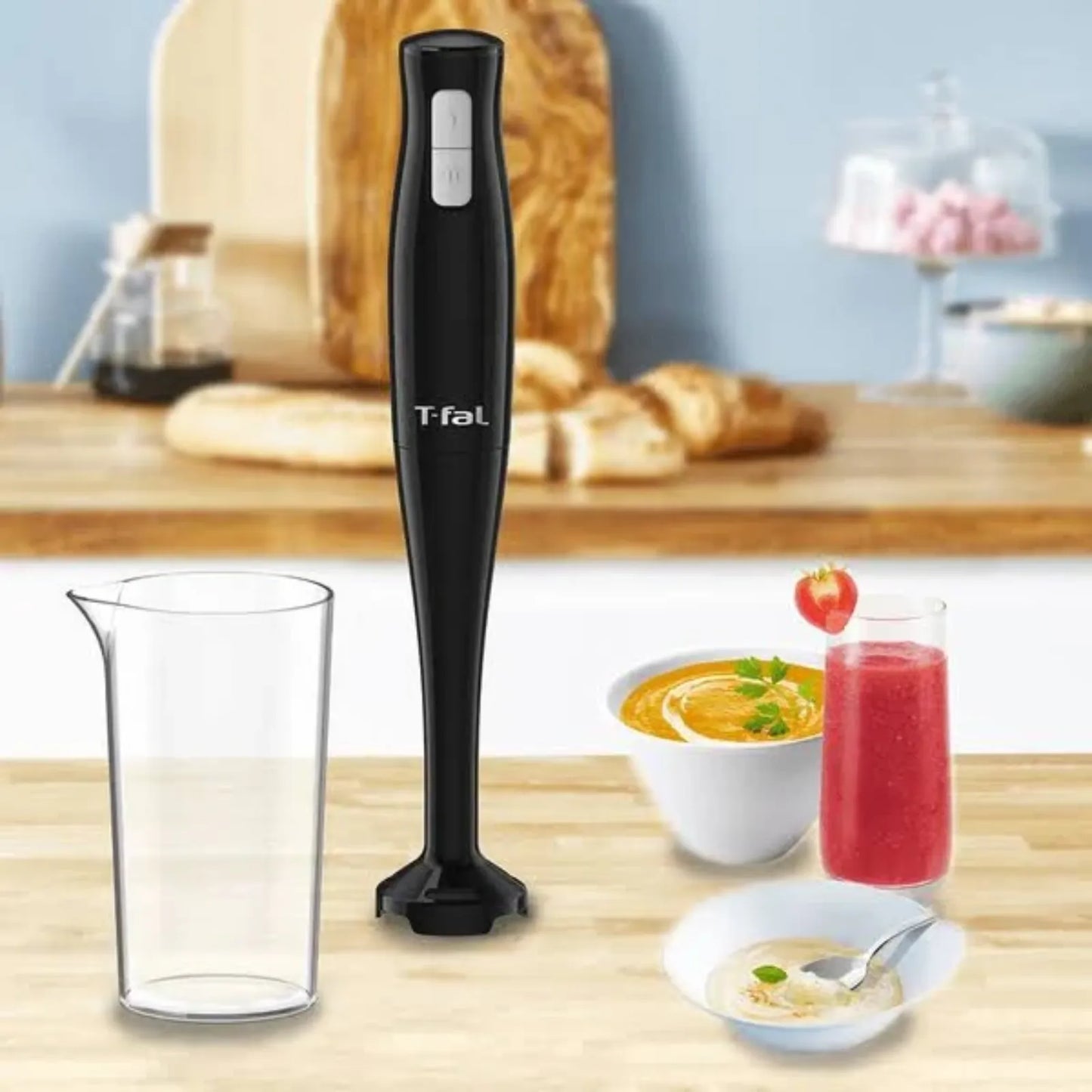 Batidora de Inmersión Turbomix Max T-fal HB2B18MX